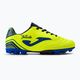 Buty piłkarskie dziecięce Joma Toledo HG lemon fluor 2