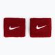 Frotki na nadgarstek Nike Swoosh Wristbands 2 szt. varsity red/white 2