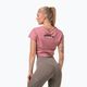 Top treningowy damski NEBBIA Loose Fit & Sporty Top old rose 2