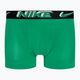 Bokserki męskie Nike Dri-Fit Essential Micro Trunk 3 pary stadium green/pink rise/black 3d 7