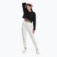 Spodnie damskie Calvin Klein Knit white suede 2