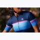 Koszulka rowerowa damska Rogelli Impress II blue/pink/black 8