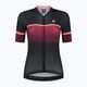 Koszulka rowerowa damska Rogelli Impress II burgundy/coral/black 3