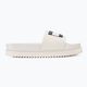 Klapki damskie Tommy Jeans Elevated Flatform Slide ecru 2