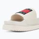 Klapki damskie Tommy Jeans Elevated Flatform Slide ecru 8