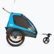 Przyczepka rowerowa dwuosobowa Thule Coaster XT Bike Trailer+Stroll niebieska 10101806 2