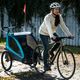 Przyczepka rowerowa dwuosobowa Thule Coaster XT Bike Trailer+Stroll niebieska 10101806 8