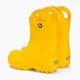 Kalosze dziecięce Crocs Handle Rain Boot Kids yellow 3