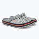 Klapki Crocs Crocband light grey/navy 5