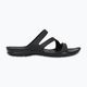 Klapki damskie Crocs Swiftwater Sandal W black/black 11