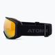 Gogle narciarskie Atomic Count S Stereo black/yellow stereo 4