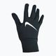 Rękawiczki do biegania męskie Nike Accelerate RG black/black/silver 5