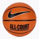 Piłka do koszykówki Nike Everyday All Court 8P Deflated amber/black/metallic silver rozmiar 5