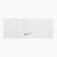 Opaska na głowę Nike Dri-Fit Swoosh Headband 2.0 white/silver 2