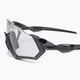 Okulary przeciwsłoneczne Oakley Flight Jacket steel/clear to black photochromic 3