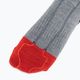 Skarpety narciarskie podgrzewane Lenz Heat Sock 5.1 Toe Cap Slim Fit grey/red 4