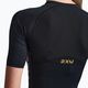 Kombinezon triathlonowy damski 2XU Light Speed Sleeved black/gold 4