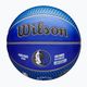 Piłka do koszykówki Wilson NBA Player Icon Outdoor Luka blue rozmiar 7 6