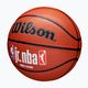 Piłka do koszykówki dziecięca Wilson NBA JR Fam Logo Indoor Outdoor brown rozmiar 7 3