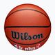 Piłka do koszykówki dziecięca Wilson NBA JR Fam Logo Indoor Outdoor brown rozmiar 6 4