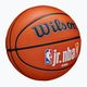 Piłka do koszykówki dziecięca Wilson dziecięca NBA JR Fam Logo Authentic Outdoor brown rozmiar 7 2