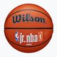 Piłka do koszykówki dziecięca Wilson NBA JR Fam Logo Authentic Outdoor brown rozmiar 5