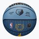 Piłka do koszykówki Wilson NBA Player Icon Outdoor Morant blue rozmiar 7 5
