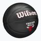 Piłka do koszykówki dziecięca Wilson NBA Team Tribute Mini Chicago Bulls black rozmiar 3 2