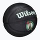 Piłka do koszykówki dziecięca Wilson NBA Team Tribute Mini Boston Celtics black rozmiar 3 2