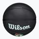 Piłka do koszykówki dziecięca Wilson NBA Team Tribute Mini Boston Celtics black rozmiar 3 5