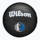 Piłka do koszykówki dziecięca Wilson NBA Team Tribute Mini Dallas Mavericks black rozmiar 3
