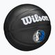 Piłka do koszykówki dziecięca Wilson NBA Team Tribute Mini Dallas Mavericks black rozmiar 3 2