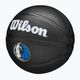 Piłka do koszykówki dziecięca Wilson NBA Team Tribute Mini Dallas Mavericks black rozmiar 3 3