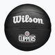 Piłka do koszykówki dziecięca Wilson NBA Team Tribute Mini Los Angeles Clippers black rozmiar 3