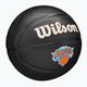 Piłka do koszykówki dziecięca Wilson NBA Team Tribute Mini New York Knicks black rozmiar 3 2