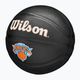 Piłka do koszykówki dziecięca Wilson NBA Team Tribute Mini New York Knicks black rozmiar 3 3