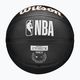 Piłka do koszykówki dziecięca Wilson NBA Team Tribute Mini New York Knicks black rozmiar 3 6