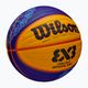 Piłka do koszykówki Wilson Fiba 3x3 Game Ball Paris Retail 2024 blue/yellow rozmiar 6 2