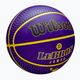 Piłka do koszykówki Wilson NBA Player Icon Outdoor Lebron blue rozmiar 7 2