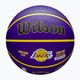 Piłka do koszykówki Wilson NBA Player Icon Outdoor Lebron blue rozmiar 7 5