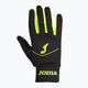Rękawiczki do biegania Joma Tactile Running black/green fluor 5