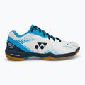 Buty do badmintona męskie YONEX 65 Z3 white/ ocean blue 2