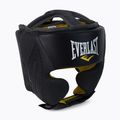 Kask bokserski męski Everlast C3 Evercool Pro Premium Leather czarny