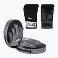 Zestaw bokserski Everlast Core Fitness Kit rękawice + tarcze czarny