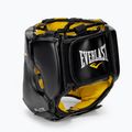 Kask bokserski męski Everlast Elite Lea Headgear czarny 3