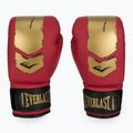 Zestaw bokserski Everlast Prospect 2 Kask + tarcze + rękawice red/gold 2