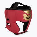 Zestaw bokserski Everlast Prospect 2 Kask + tarcze + rękawice red/gold 12