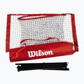 Siatka do tenisa ziemnego/badmintona Wilson Starter Ez Tennis Net 3.2 m black/red 3