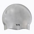 Czepek pływacki TYR Wrinkle Free Silicone silver