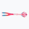 Okulary do pływania dziecięce TYR Swimple Tie Dye Non-Mirrored pink/pink/white 3